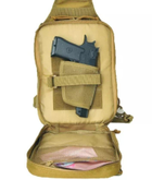 Універсальна тактична нагрудна сумка рюкзак GARMATA TACTIC. - зображення 12