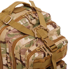 Рюкзак тактический патрульный рейдовый Silver Knight 3P 35 литров Camouflage - изображение 7