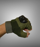 Тактичні рукавички Tactical Gosp XL Хакі - изображение 5