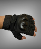 Тактичні рукавички Tactical Gosp 2XL Чорні - зображення 6