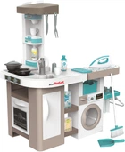 Інтерактивний набір Smoby Toys 2в1 Тефаль Кухня + Пральня (311050) (3032163110507)