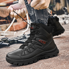 Ботинки Lesko GZ706 Black р.45 обувь мужская демисезонная на шнуровке - изображение 3