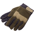 Захисні тактичні військові рукавички без пальців для полювання риболовлі PRO TACTICAL оливкові АН8791 розмір XL - зображення 6