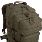 Штурмовой тактический рюкзак армейский военный походный для охоты 25 литров 43 x 25 x 14 см SILVER KNIGHT оливковый АНLK2021 - изображение 4