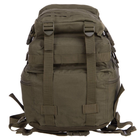 Штурмовой тактический рюкзак армейский военный походный для охоты 25 литров 43 x 25 x 14 см SILVER KNIGHT оливковый АНLK2021 - изображение 11