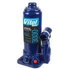 Домкрат гідравлічний телескоп Vitol ДБ 03006 372 мм в коробці