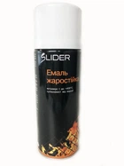 Емаль жаростійка біла 400 мл SLIDER 9761