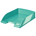 Горизонтальный лоток Leitz Plus WOW металлик 52263051