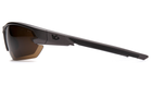 Защитные очки Venture Gear Tactical Semtex 2.0 Gun Metal Anti-Fog, коричневые - изображение 3