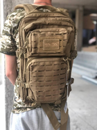 Военный тактический штурмовой рюкзак MIL-TEC из Германии койот для военных ЗСУ - изображение 4
