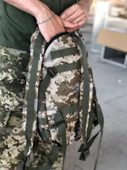 Тактический армейский военный рюкзак ПИКСЕЛЬ 20 л. крепления Molle, водонепроницаемая ткань - изображение 6