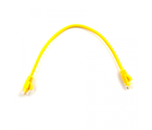 Патч-корд литой RITAR, CCA, UTP, RJ45, Cat.5e, 0,3m, желтый Q710