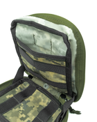 Аптечка військова тактична Medical Kit-1 (без наповнення) ТМ Signal, підсумок український піксель (зелений) - зображення 5