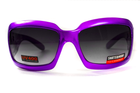 Очки защитные открытые Global Vision Passion Purple фиолетовые - изображение 3