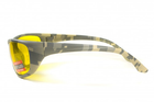 Очки защитные открытые Global Vision Hercules-6 Digital Camo (yellow) желтые - изображение 4