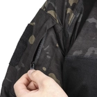 Рубашка тактическая убокс Pave Hawk PLY-11 Camouflage Black 2XL мужская с разрезами под налокотники taktical - изображение 5