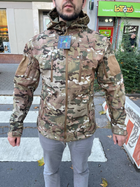 Тактическая куртка на флисе SOFT SHEL мультикам L - изображение 4
