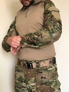 Форма военная с защитой Emerson рубашка + брюки L (48-50) Мультикам - изображение 4