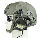 Кріплення для активних навушників FMA EX Headset and Helmet Rail Adapter Set GEN1 BK Black - зображення 8