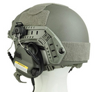 Кріплення для активних навушників FMA EX Headset and Helmet Rail Adapter Set GEN1 BK Black - зображення 9