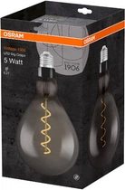 Лампа светодиодная винтажная 5W 220V 110lm 1800K E27 160x287mm [4058075269903] OSRAM Fil Vintage 1906Led Grape