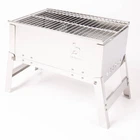 Гриль вугільний мангал розкладний Bo-Camp Compact Delux Silver