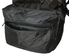 Транспортна сумка-рюкзак 75л.(баул) 90x25x35, чорний. ВСУ полювання туризм риболовля - зображення 3