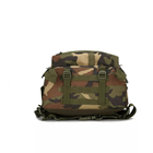 Рюкзак тактический FG Зеленый камуфляж 43 л с системой подвески Molle + поясной ремень - изображение 3
