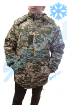 Куртка бушлат зимний военный, бушлат зимовий куртка військова піксель ЗСУ, розмір 58, Bounce OS-JI-0058 - изображение 2