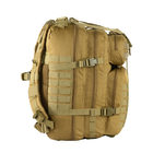 Тактичний штурмовий військовий рюкзак ES Tactics 40L літрів Койот 52x32x27 (9005) - зображення 5