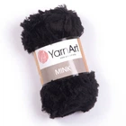 Пряжа YarnArt Mink 346 Черный
