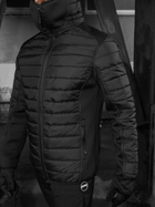 Тактична куртка утеплена BEZET 6331 L Чорна (2000134560676) - зображення 7