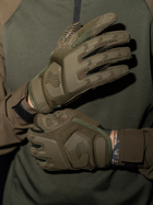 Тактичні рукавички BEZET 6262 L Хакі (2000093212265) - зображення 1
