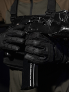 Тактичні рукавички BEZET 6254 M Чорні (2000093212258) - зображення 10