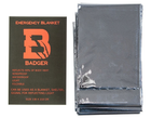 Термоодеяло - Фольга NRC Badger Outdoor Emergency Blanket - изображение 1