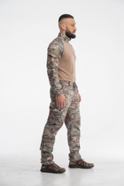 Тактична Осіння військова форма комплект костюм, (Убакс + Штани), Камуфляж "Мультикам", Розмір: XXXL - зображення 2