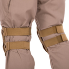 Прочные тактические наколенники и налокотники комплект защиты для коленей и локтей PRO TACTICAL хаки АН7495 - изображение 5