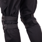 Прочные тактические наколенники и налокотники комплект защиты для коленей и локтей PRO TACTICAL черные АНZK-16 - изображение 5