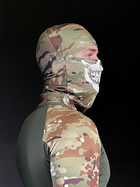 Балаклава тактична UFB Clothing мультикам NATO, з черепом - изображение 3