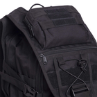 Тактический рюкзак военный штурмовой SILVER KNIGHT 23 л Нейлон Оксфорд Черный (TY-9900) - изображение 7