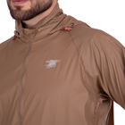Легкая мужская ветровка куртка непромокаемая весенняя осенняя спортивная тактическая Pro Tactical Хаки (3448) XL - изображение 4