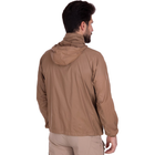 Легкая мужская ветровка куртка непромокаемая весенняя осенняя спортивная тактическая Pro Tactical Хаки (3448) L - изображение 6