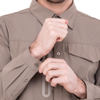 Мужская тактическая военная рубашка хаки с длинным рукавом Pro Tactical непромокаемая Полиэстер Хаки (7188) XL - изображение 7