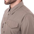 Чоловіча тактична військова сорочка з довгим рукавом Pro Tactical непромокальна Поліестер Хакі (7188) 3XL - зображення 8