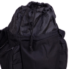 Міцна тактична сумка через плече військова однолямкова з тканини SILVER KNIGHT Чорна (517) - зображення 10
