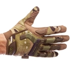 Тактичні рукавички військові з закритими пальцями і накладками Механікс MECHANIX MPACT Камуфляж (BC-5622) M - зображення 2