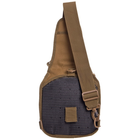 Тактичний рюкзак з однією лямкою SILVER KNIGHT Сумка слінг Поліестер 30 х 23 х 15 см (YQS-099) Коричневий - зображення 2