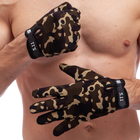 Тактичні рукавиці з закритими пальцями 5.11 Для полювання туризму Нейлон текстиль Камуфляж (BC-0527) L - зображення 3