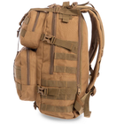 Рюкзак тактический военный рейдовый SILVER KNIGHT 30 л Нейлон Оксфорд Хаки (TY-046) - изображение 3