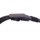 Тактический ремень поясной нейлоновый для сумок Blackhawk 120 х 5,5 см Черный (TY-5546) - изображение 4